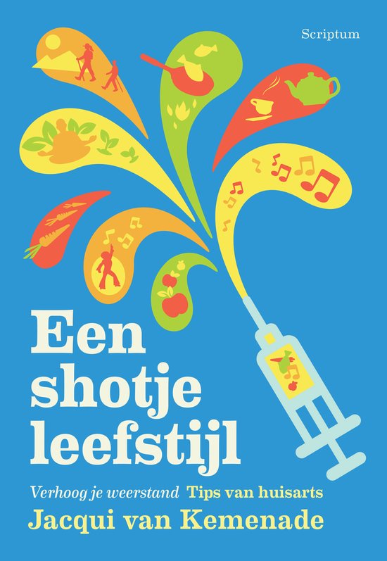 Boekomslag: Een shotje leefstijl, van Jacqui van Kemenade